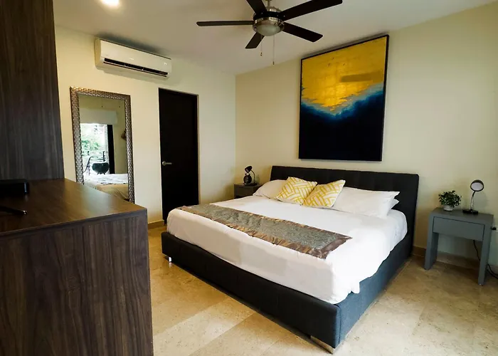 Stylish 2bed,2bath-condo Near - 6 Guests Apartamento Playa del Carmen